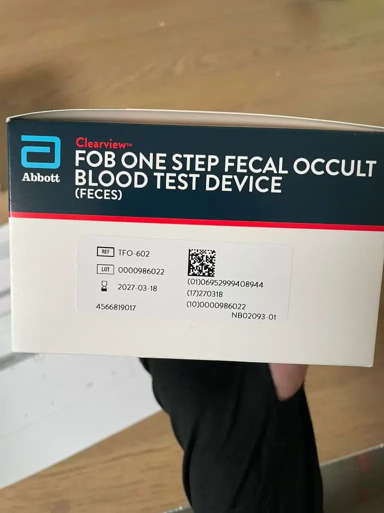 FOB One Step Fecal Occult Blood Test